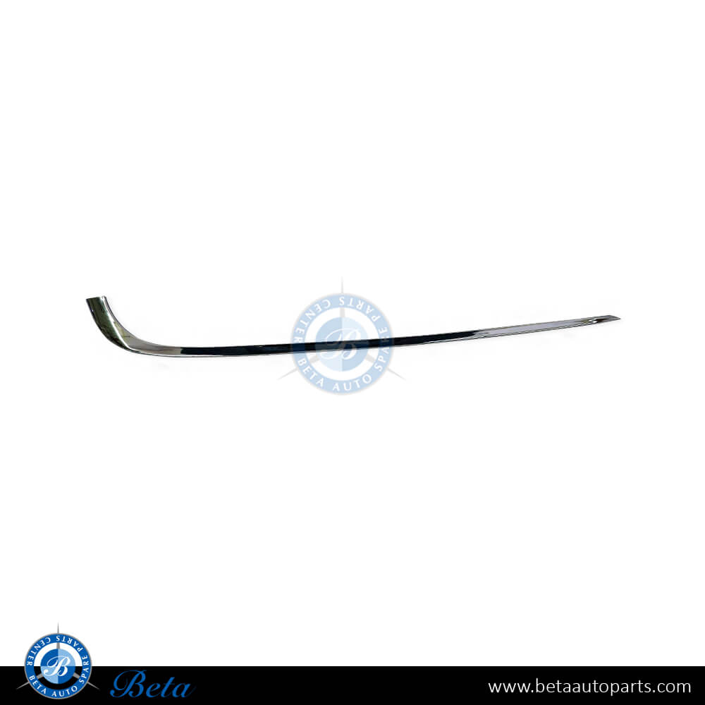 Right Side Rear Bumper Chrome Moulding for BMW 7 Series E38 1995-2001 models, Part Number 51128125434 Right Side Rear Bumper Chrome Moulding for BMW 7 Series E38 1995-2001 models, Part Number 51128125434